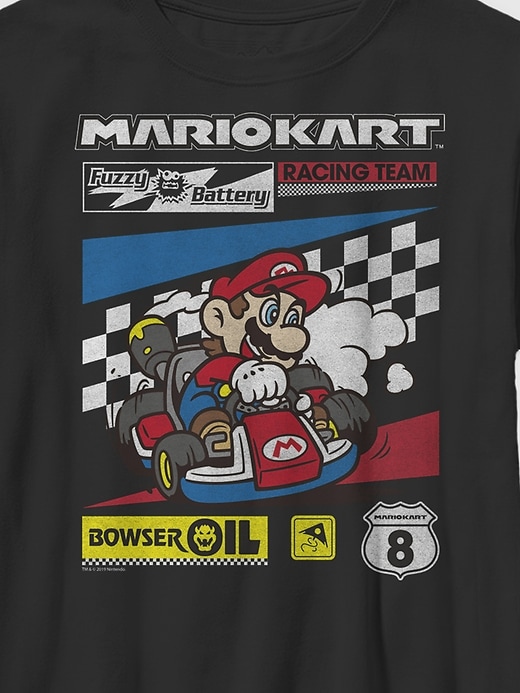 Image number 2 showing, Kids Nintendo Mario Kart Racing Team Graphic Tee