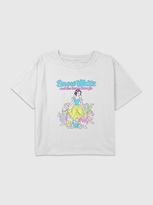 Image number 1 showing, Kids Disney Princess Snow White Graphic Boxy Crop Tee