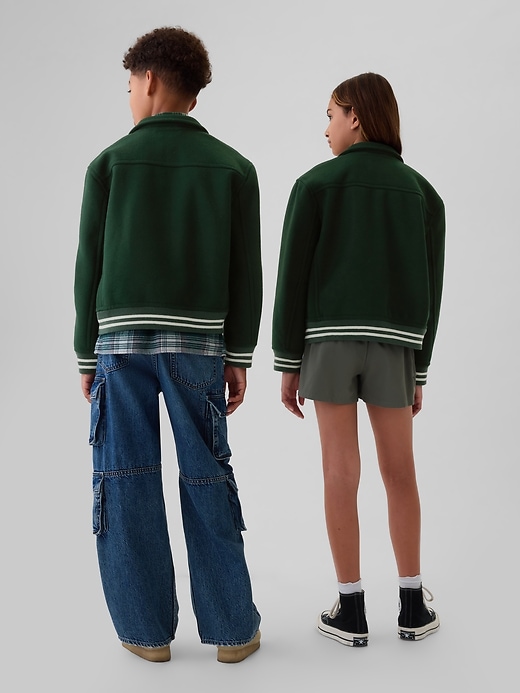 Image number 3 showing, Kids Varsity Jacket