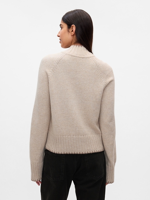 Image number 2 showing, CashSoft Turtleneck Sweater