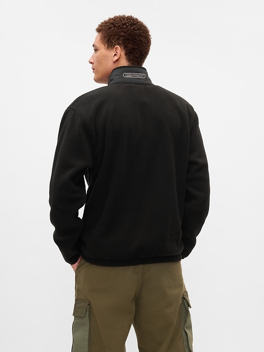 Image number 2 showing, Sherpa Half-Zip Pullover