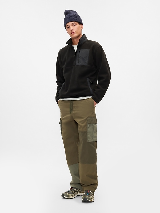 Image number 3 showing, Sherpa Half-Zip Pullover