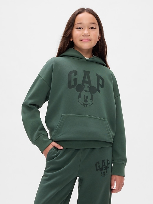 Image number 5 showing, Gap × Disney Kids Vintage Soft Mickey Mouse Logo Hoodie