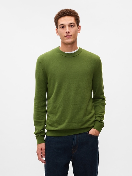 Image number 1 showing, CashSoft Crewneck Sweater