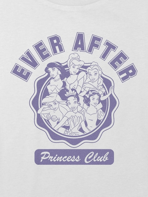 Image number 2 showing, Kids Disney Princess Ever After Club Graphic Boxy Crop Tee