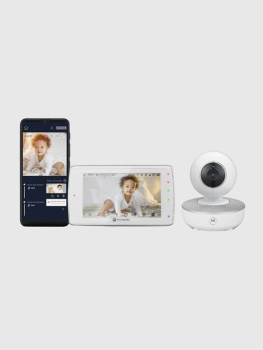 Image number 2 showing, Motorola VM36XL Touch Connect 5in Remote WiFi 720p Video Baby Monitor