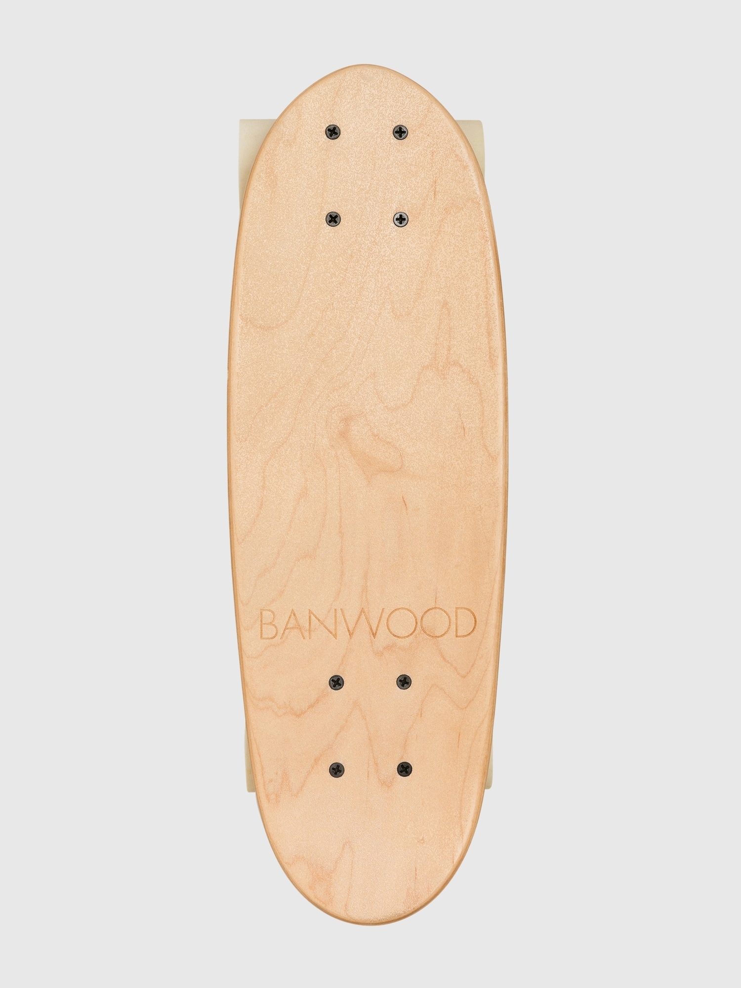 Banwood Wooden Skateboard - Clear