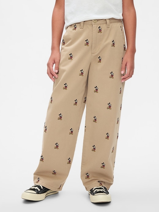 Image number 2 showing, Gap × Disney Kids Embroidered Baggy Khakis