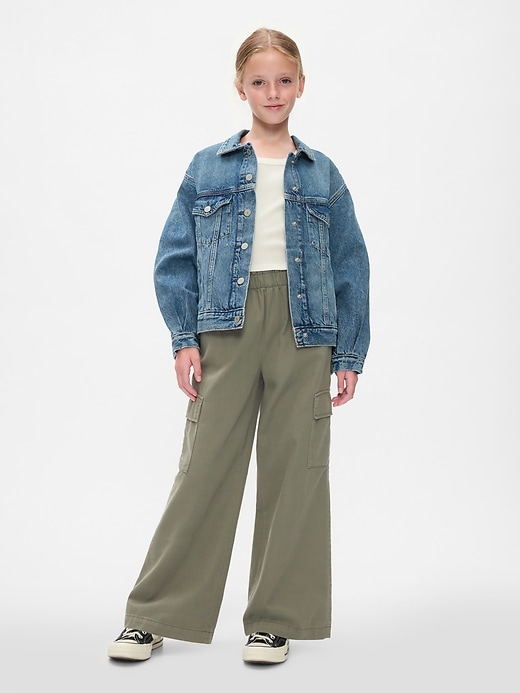 Image number 1 showing, Kids Pull-On Cargo Pants