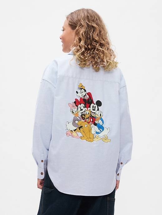 Image number 2 showing, Gap × Disney Kids Oversized Oxford Shirt