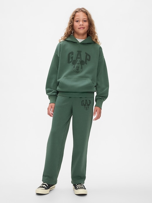 Image number 1 showing, Gap × Disney Kids Vintage Soft Mickey Mouse Logo Sweatpants