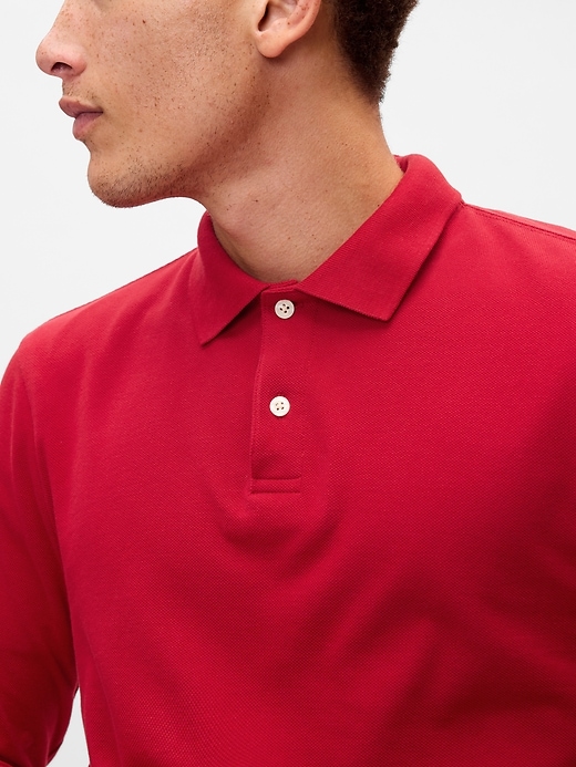 Image number 4 showing, Pique Polo Shirt