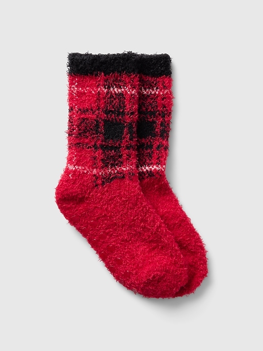 View large product image 1 of 1. babyGap Cozy Plaid Socks