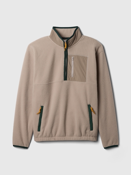 Image number 5 showing, Sherpa Half-Zip Pullover