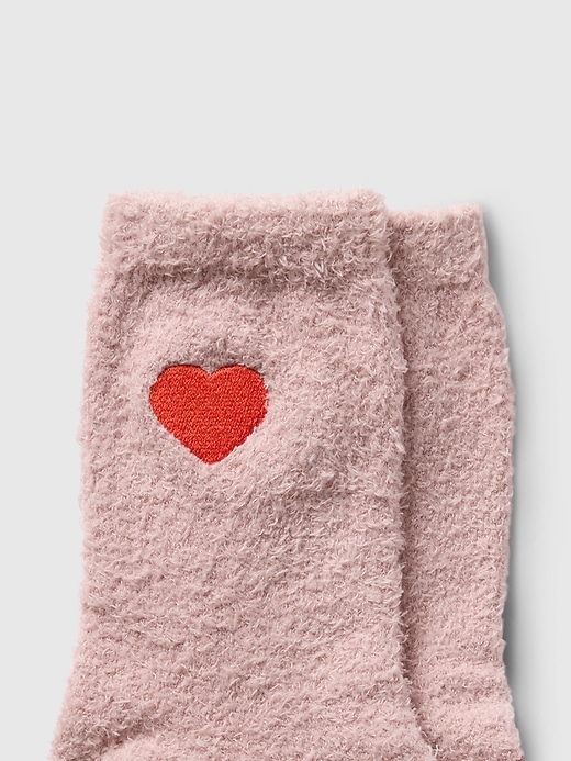 Image number 2 showing, Kids Heart Cozy Socks