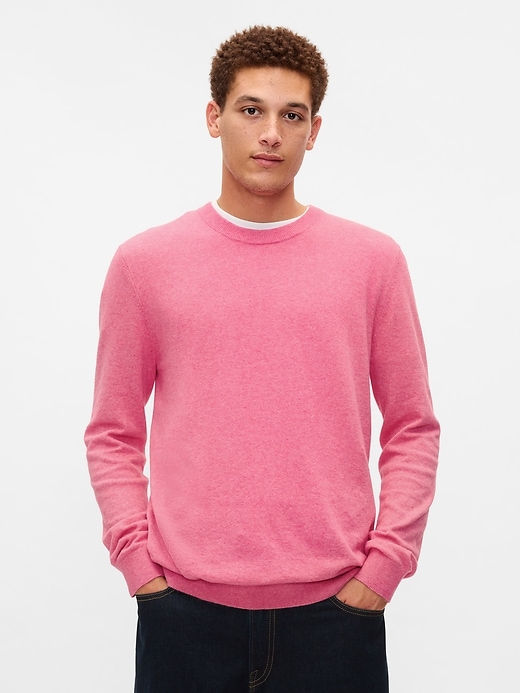 Image number 1 showing, CashSoft Crewneck Sweater