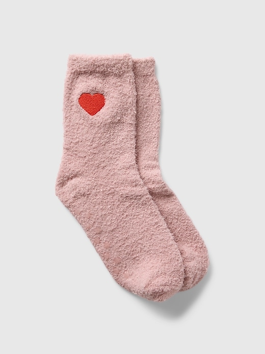 Image number 1 showing, Kids Heart Cozy Socks