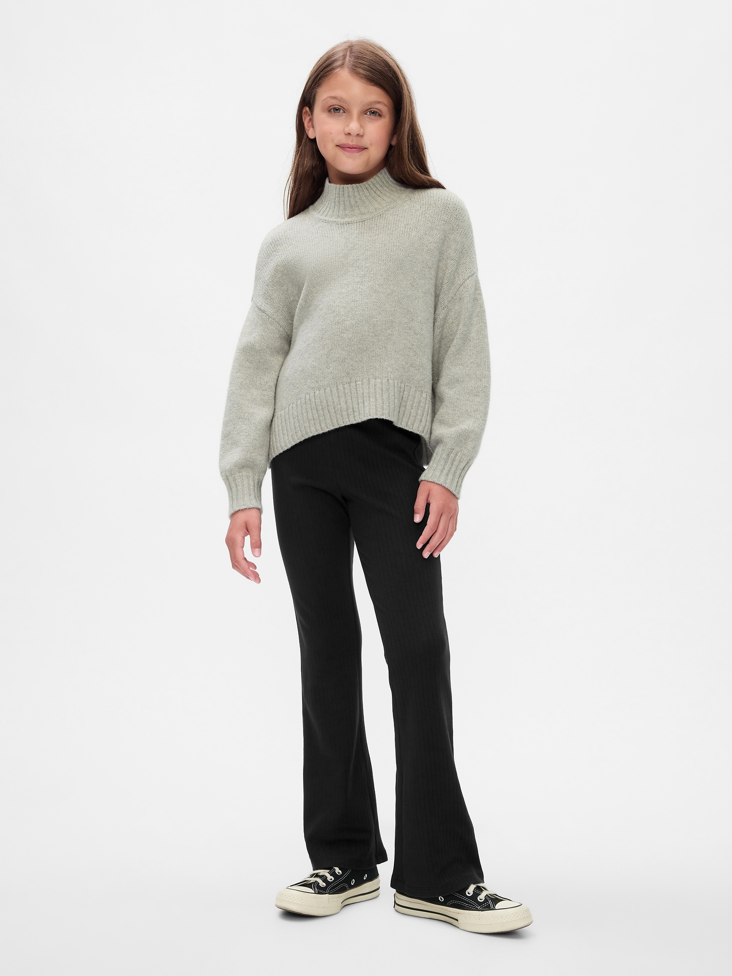 Kids Rib Flare Leggings | Gap