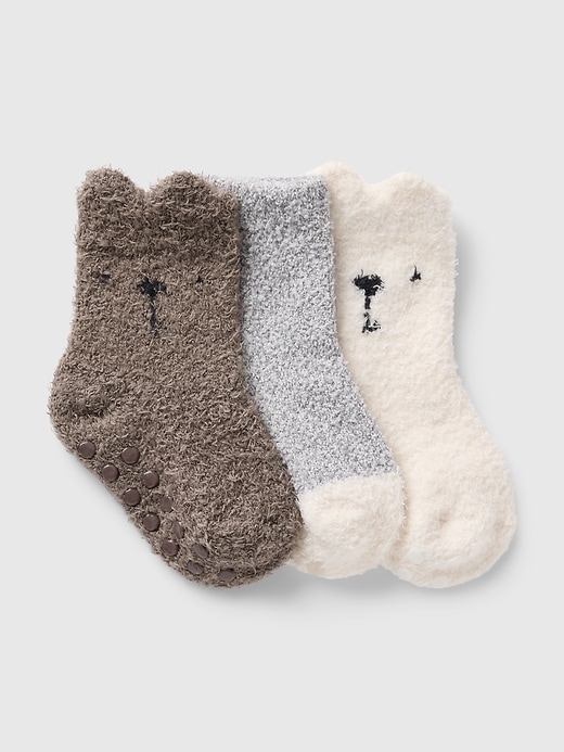 View large product image 1 of 1. Baby Cozy Socks (3-Pack)