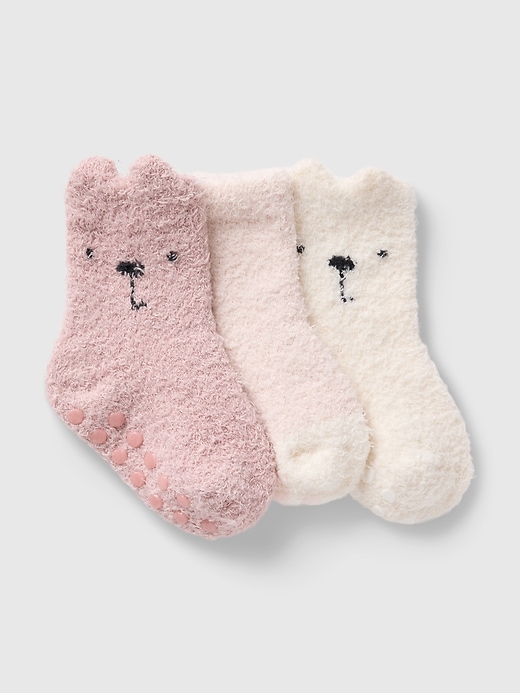 View large product image 1 of 1. Baby Cozy Socks (3-Pack)