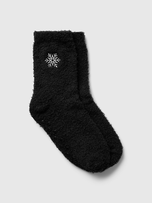 Image number 1 showing, Kids Snowflake Cozy Socks