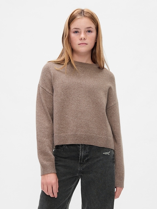 Image number 1 showing, Kids CashSoft Crewneck Sweater