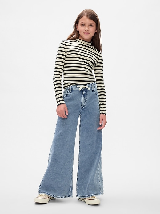 Image number 1 showing, Kids Mid Rise Baggy Jeans