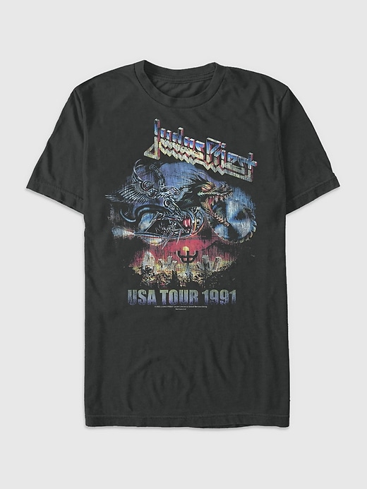 Image number 1 showing, Judas Priest USA Tour 1991 Graphic Tee