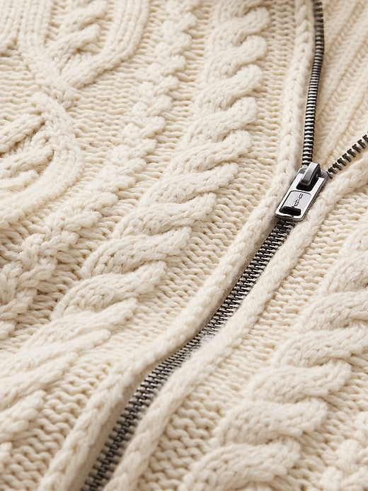 Image number 4 showing, Full-Zip Sweater Cardigan