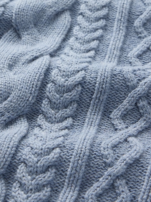 Image number 4 showing, Classic Cable-Knit Sweater