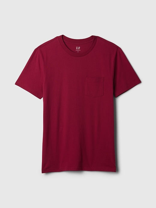 Image number 5 showing, Organic Cotton Pocket T-Shirt