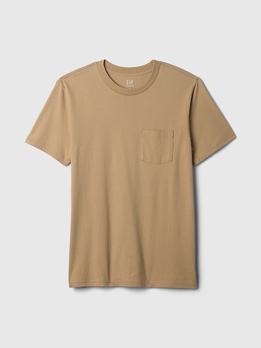 Image number 5 showing, Organic Cotton Pocket T-Shirt