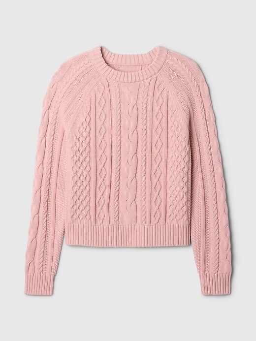 Image number 5 showing, Classic Cable-Knit Sweater