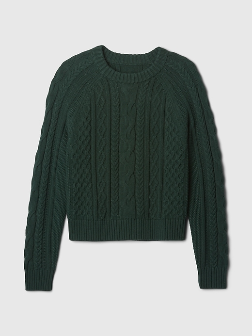 Image number 5 showing, Classic Cable-Knit Sweater