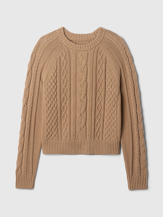 Image number 5 showing, Classic Cable-Knit Sweater