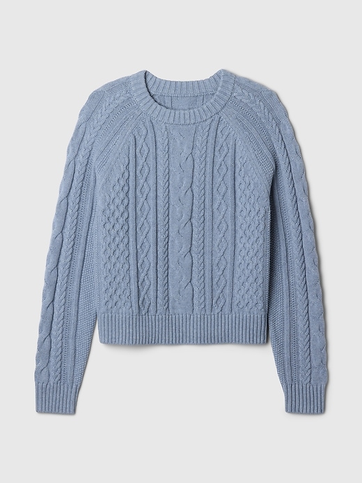 Image number 5 showing, Classic Cable-Knit Sweater