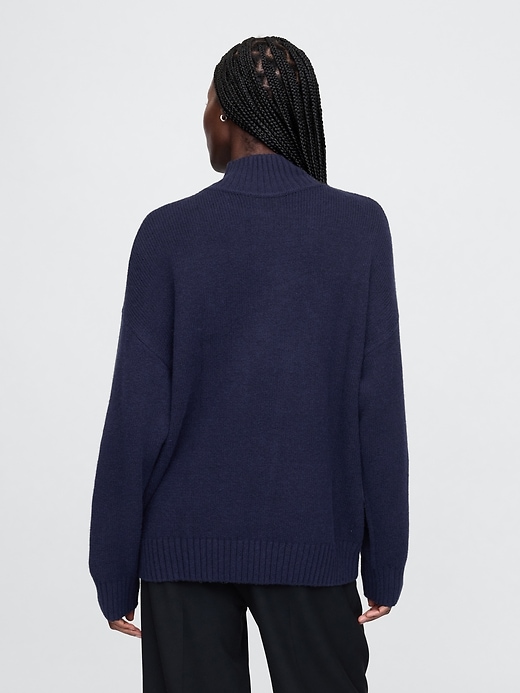 Image number 2 showing, CashSoft Mockneck Sweater