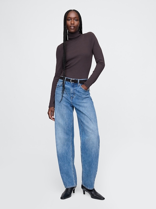 Image number 3 showing, Modern Rib Turtleneck