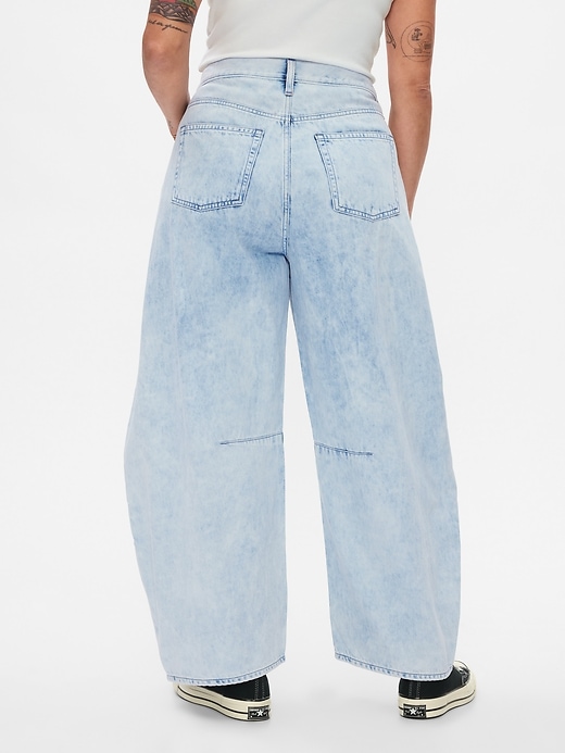 Image number 6 showing, High Rise Horseshoe Jeans