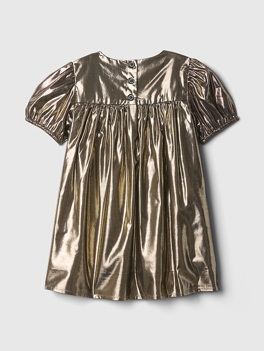 Image number 3 showing, babyGap Metallic Bow Dress