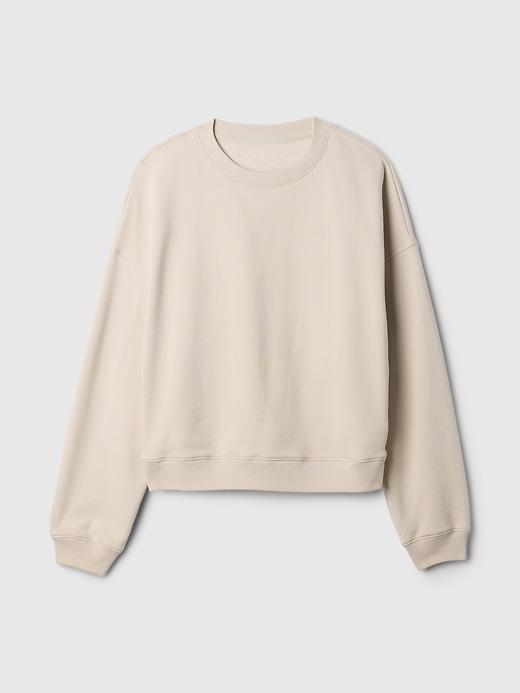 Image number 5 showing, French Terry Wedge-Seam Sweatshirt