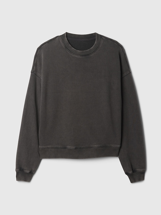 Image number 4 showing, French Terry Wedge-Seam Sweatshirt