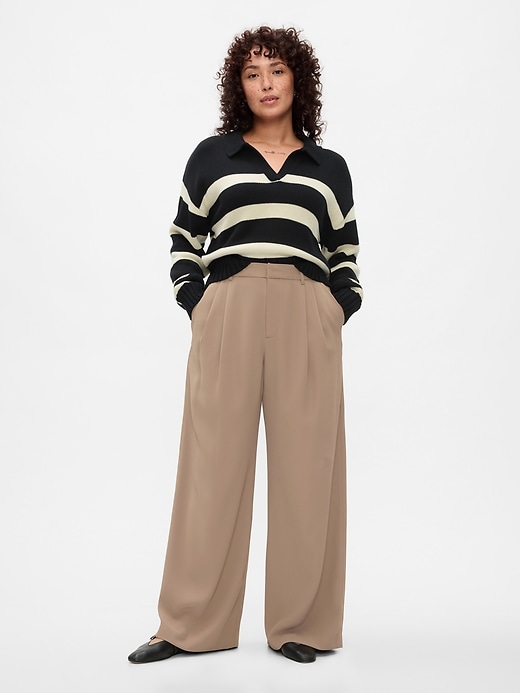 Image number 5 showing, 365 High Rise Pleated Trousers