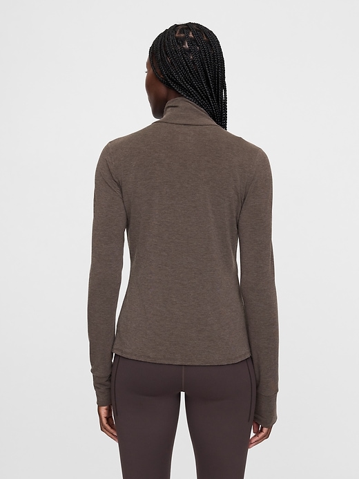 Image number 2 showing, GapFit Breathe Turtleneck