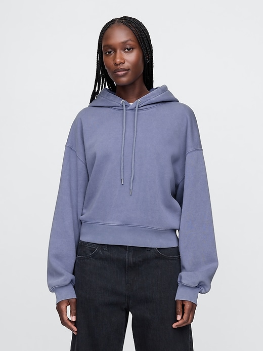 Image number 1 showing, Vintage Soft Cropped Hoodie