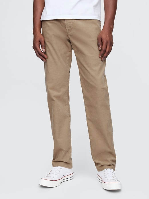 Image number 2 showing, Straight Corduroy Jeans with GapFlex