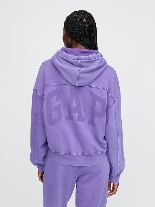 Image number 2 showing, Vintage Soft Cropped Hoodie