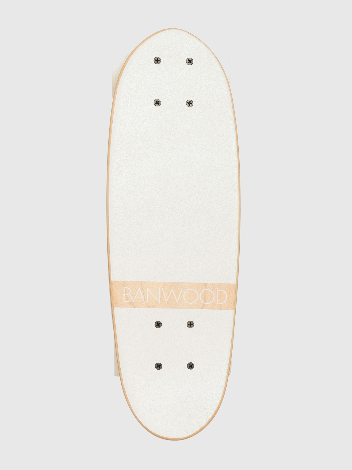 Banwood Wooden Skateboard - White