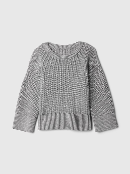 Image number 2 showing, Baby & Toddler 24/7 Split-Hem Sweater