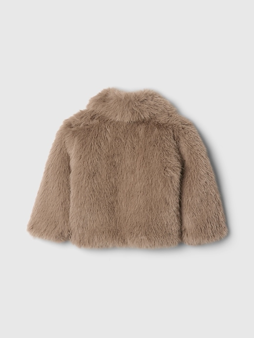 Image number 3 showing, babyGap Recycled Faux Fur Jacket